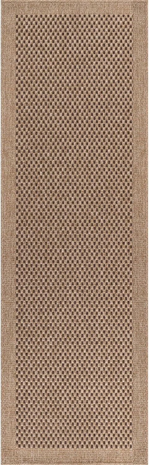 CAMILSON Indoor and Outdoor Runner Rug Natural Sisal Boho Woven Design - Image 2