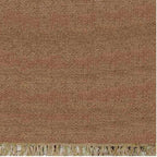 Rugsotic Carpets Hand Woven Flat Weave Kilim Wool 6'x9' Area Rug Solid Cream - Image 4