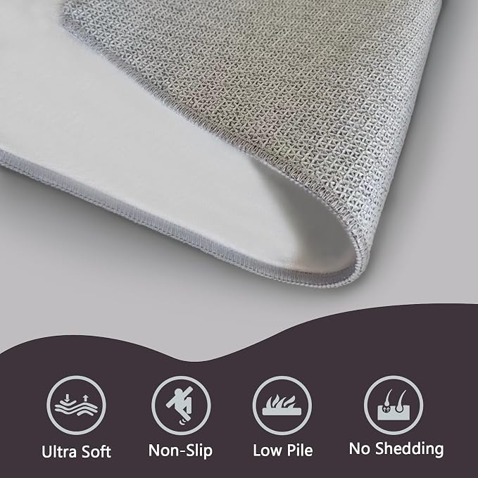 Rainbow Gradient Rug, 5x6 Rug, Modern Rugs - Image 4