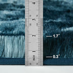 Large Shag Area Rugs 6 x 9, Tie-Dyed Plush Fuzzy Rugs - Image 2