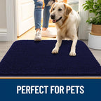 OLANLY Dog Door Mat for Muddy Paws 70x46, Absorbs Moisture and Dirt, Absorbent - Image 6