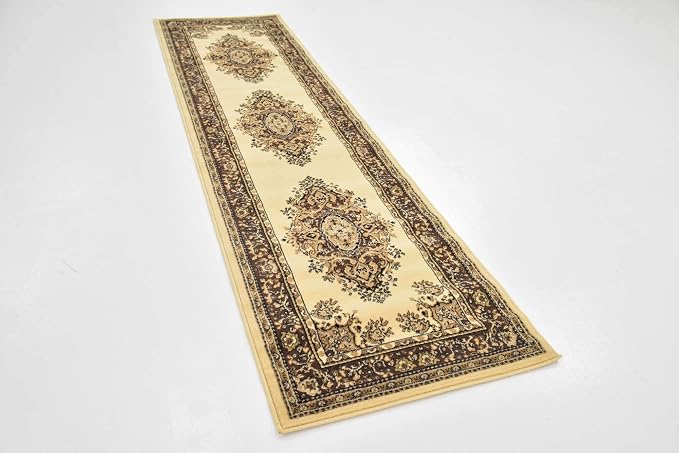 Unique Loom Reza Collection Traditional Persian Style Area Rug, 2 ft 7 in x 10 - Image 4