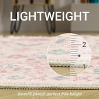 zesthome Pink Rug - Image 5