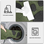 PURRUGS Dirt Trapping Door Mat 33.5" x 59", Non-Skid/Slip Machine Washable - Image 7