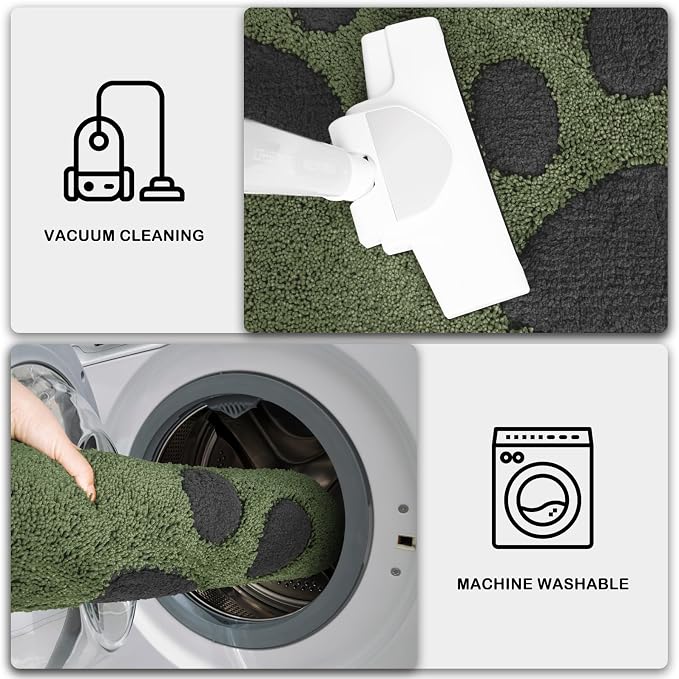 PURRUGS Dirt Trapping Door Mat 32" x 47", Non-Skid/Slip Machine Washable - Image 7