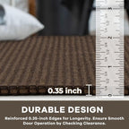 KOZYFLY Washable Area Rug 6x9 ft Rubber Backed Non Slip Rugs - Image 4