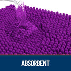 OLANLY Dog Door Mat for Muddy Paws 24x16, Absorbs Moisture and Dirt, Absorbent - Image 3