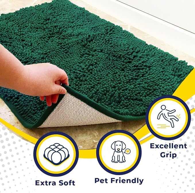 Muddy Mat® | Super Absorbent Door Mat Indoor, Microfiber Quick Dry Chenille - Image 3