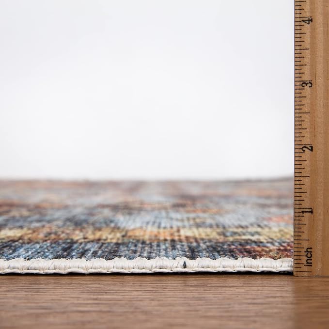 Bloom Rugs Washable Non-Slip 7 ft Runner - Image 2