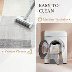 HOMFINE Washable Modern Area Rug - Image 3