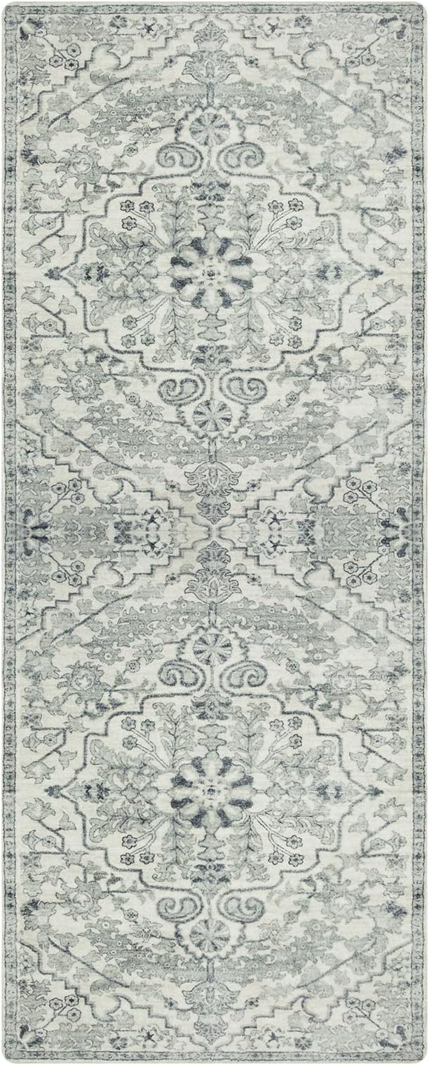 Lahome Washable Runner Rug 2x5, Bohemian Laundry Room Rug Low Pile Bathroom - Image 9
