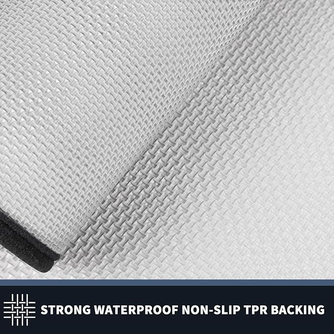 PURRUGS Dirt Trapping Door Mat 24" x 70", Non-Slip/Skid Machine Washable - Image 6
