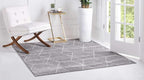 Unique Loom Trellis Frieze Collection Area Rug - Image 3