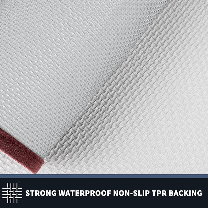 PURRUGS Dirt Trapping Door Mat 24" x 60", Non-Slip/Skid Machine Washable - Image 6