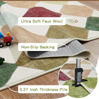 jinchan Macy Area Rug 2x3 Kids Entryway Washable Indoor Doormat Small Soft Non - Image 4