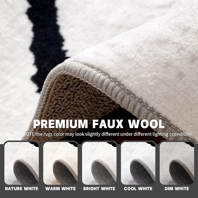YIHOUSE Modern Washable Area Rug - Image 4