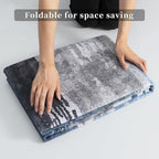 Ciicool 5ft Round Washable Rug, Modern Abstract Circle Rugs, Non-Slip Thin - Image 8