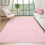 RUGSREAL Bedroom Area Rug 4x6 Modern Abstract Area Rug Stain Resistant Small - Image 2
