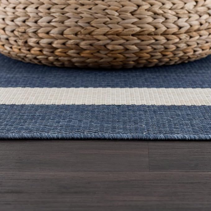 CAMILSON Outdoor Rug 5x7, Modern Outside Rugs - Image 8