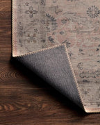 Loloi Hathaway Collection HTH-06 Blush/Multi 9'-0" x 12'-0", .25" Thick Area Rug - Image 10