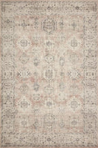 Loloi Hathaway Collection HTH-03 Java/Multi 2'-6" x 7'-6", .25" Thick Runner Rug - Image 4