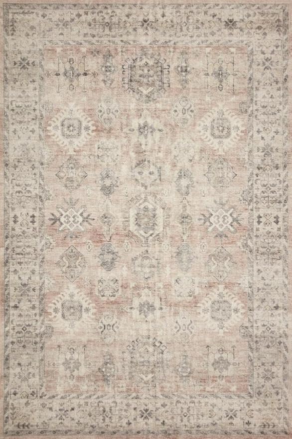 Loloi Hathaway Collection HTH-03 Java/Multi 2'-6" x 7'-6", .25" Thick Runner Rug - Image 4