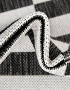 Unique Loom Outdoor Striped Collection Area Rug - Image 6