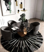 Sn Alef Home Round Designer Rug - Image 2