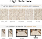 5x7 Beige Washable Area Rug for Living Room Bedroom Neutral Soft Non Slip Rug - Image 7