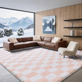 8x10 Area Rugs for Living Room Bedroom, Soft Fluffy Shaggy Bedside Rug by NoiFamo