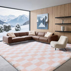 8x10 Area Rugs for Living Room Bedroom, Soft Fluffy Shaggy Bedside Rug by NoiFamo