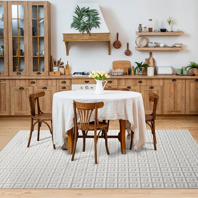 LUXE WEAVERS Geometric Greek Pattern Area Rug - Image 3
