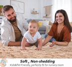 Beglad Shag Rugs for Living Room, Indoor Carpet Suitable for Boys Teens Room - Image 3