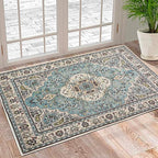 Boho Vintage Oriental Entry Rugs by LIKETN