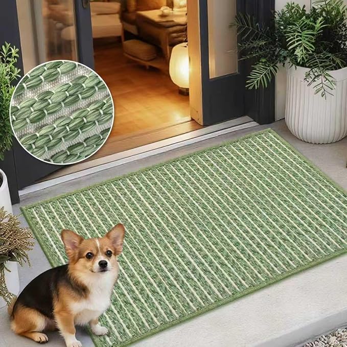 Sage Green Bathroom Rugs - Image 2