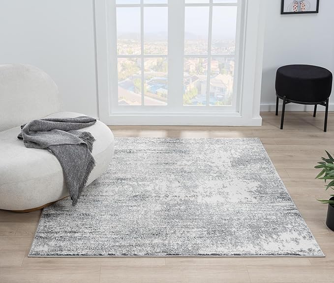Keen Home Design Area Rugs - 8ft Round Non-Shedding by KeenHomeDesign