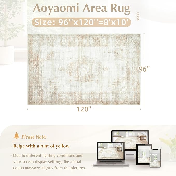 Vintage Living Room Area Rug - Image 2