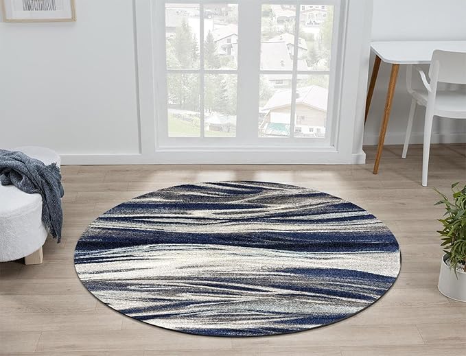 Keen Home Design Area Rugs - 10ft Round Non-Shedding by KeenHomeDesign