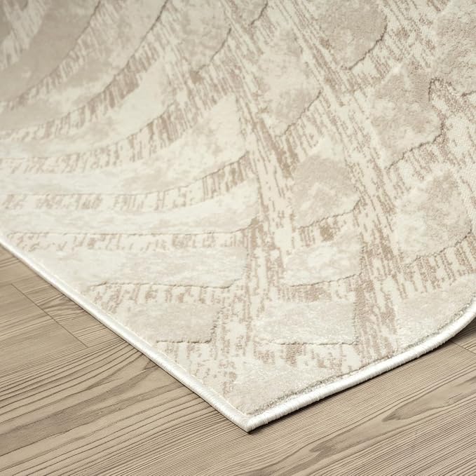 Abani Terra Cream Area Rug for Living Room, Bedroom - Image 6