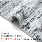 Modern Abstract Runner Rug 2.6x14 - Image 5