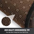 Soft and Cozy 3ft Small Round Rug Non-Slip, Washable Indoor/Outdoor Rug - Image 4