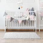 Ophanie White Rugs for Bedroom Fluffy, Girls Kids Baby Shaggy Shag Fuzzy Soft - Image 6