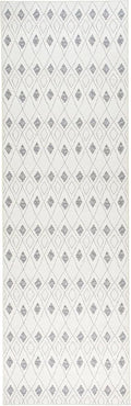 Dash & Albert Chandler Ivory Machine Washable Rug, Runner-2.5 X 8 Feet by DashAlbert
