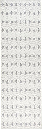 Dash & Albert Chandler Ivory Machine Washable Rug, Runner-2.5 X 8 Feet by DashAlbert