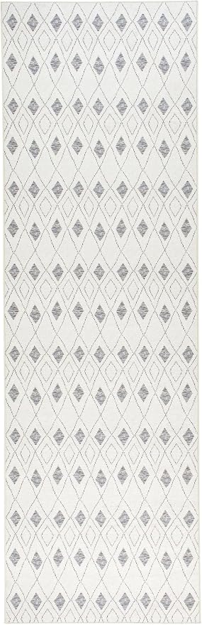 Dash & Albert Chandler Ivory Machine Washable Rug, Runner-2.5 X 8 Feet by DashAlbert