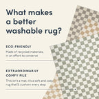 Revival Rugs Gambit 7'10"x10' Checkered Rug Washable Area Rug - Image 4