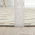 Abani Terra Cream Area Rug for Living Room, Bedroom - Image 9
