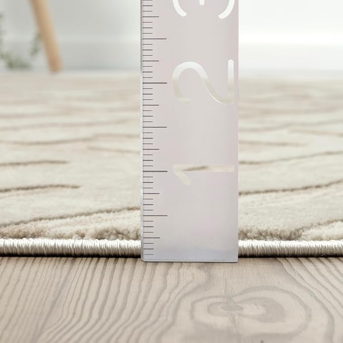 Abani Terra Cream Area Rug for Living Room, Bedroom - Image 9