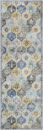 Lahome Moroccan Washable Hallway Runner Rug, Oriental Vintage Non-Slip Laundry - Image 3