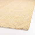 Modern Herringbone Chevron Collection Handcrafted Wool Area Rug by RestorationandRenovation